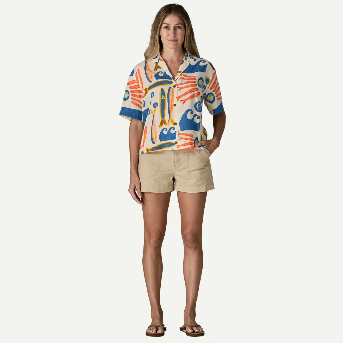 Tidal Threads Shirt W - Sardines: Natural - Bild 5