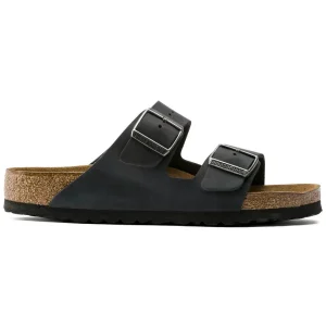 Sandal Arizona Smal Oiled Leather - Black