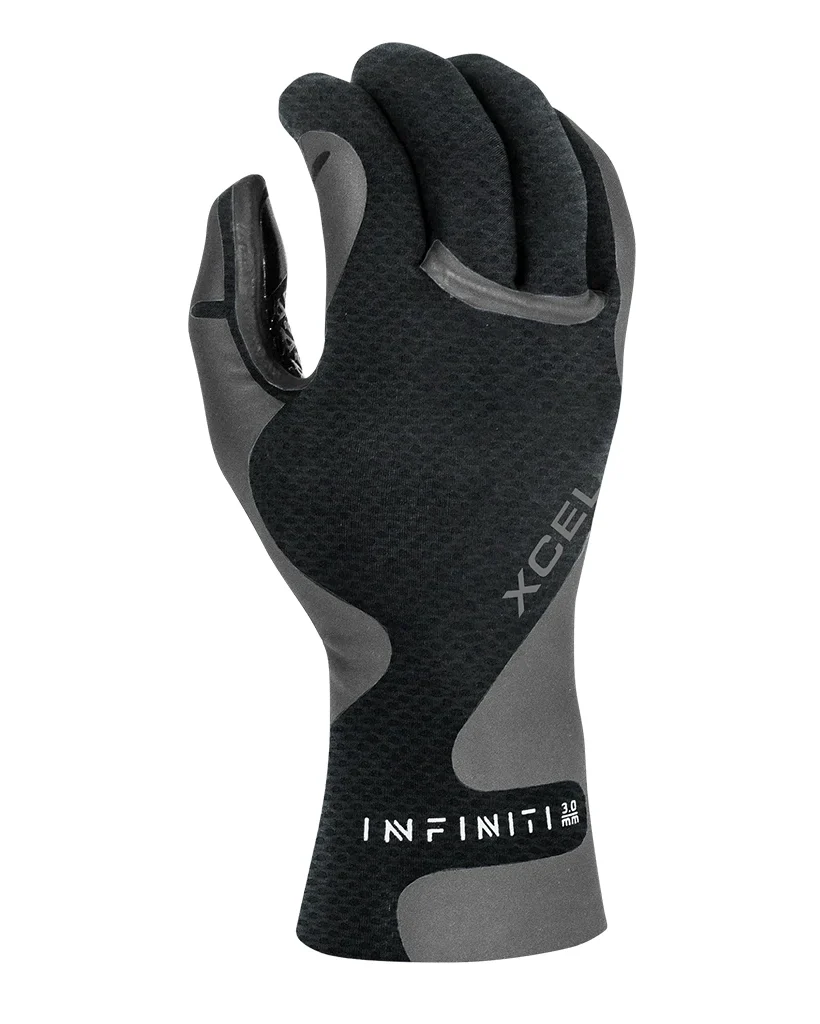Våtdräktshandske 3mm Infiniti 5-Finger Gloves - Black - Bild 2