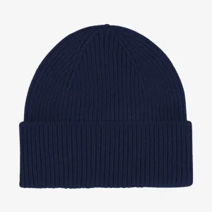 Mössa Merino Wool Beanie - Marine Blue