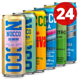 24 Mixed NOCCO - 24x330ml. (inkl. SE pant)