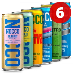 6 Mixed NOCCO - 6x330ml. (inkl. SE pant)
