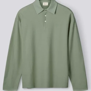 Herb Textured Polo - Green Oxide