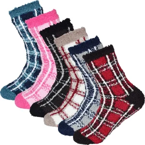 6 par Fluffiga strumpor - Damsockor