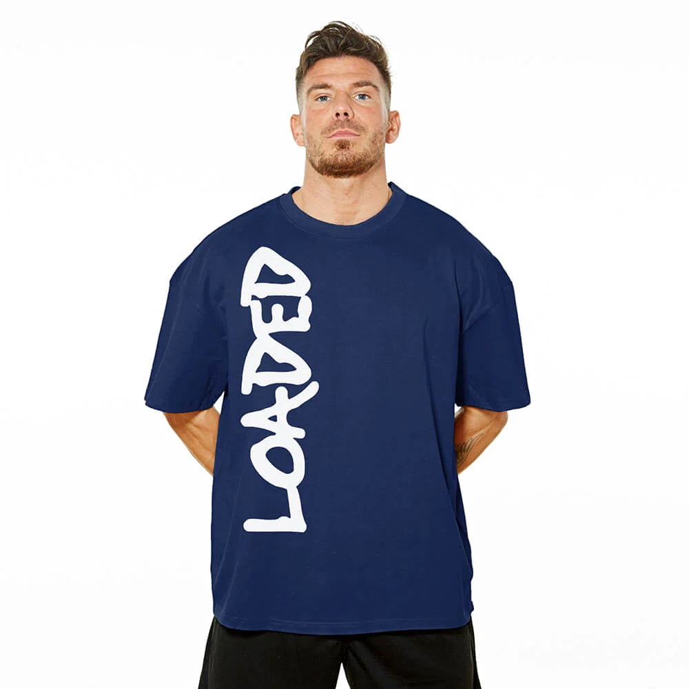 Loaded XL Logo OVERSIZE Tee - Navy - Bild 2