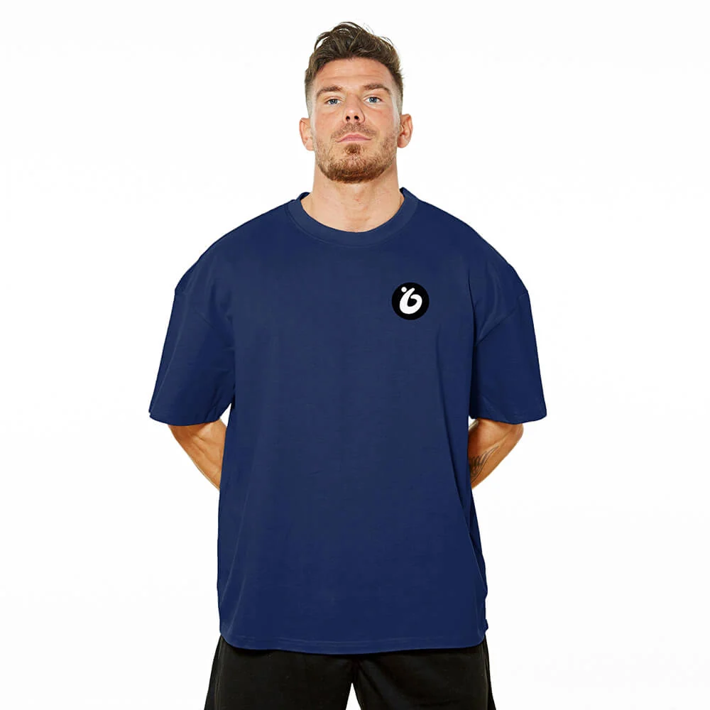 Loaded Favicon OVERSIZE Tee - Navy - Bild 2