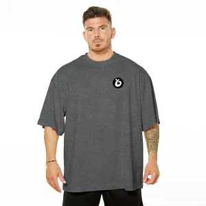 Loaded Favicon OVERSIZE Tee - Charcoal