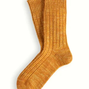Wool Soft Collection Socks - Orange Mix