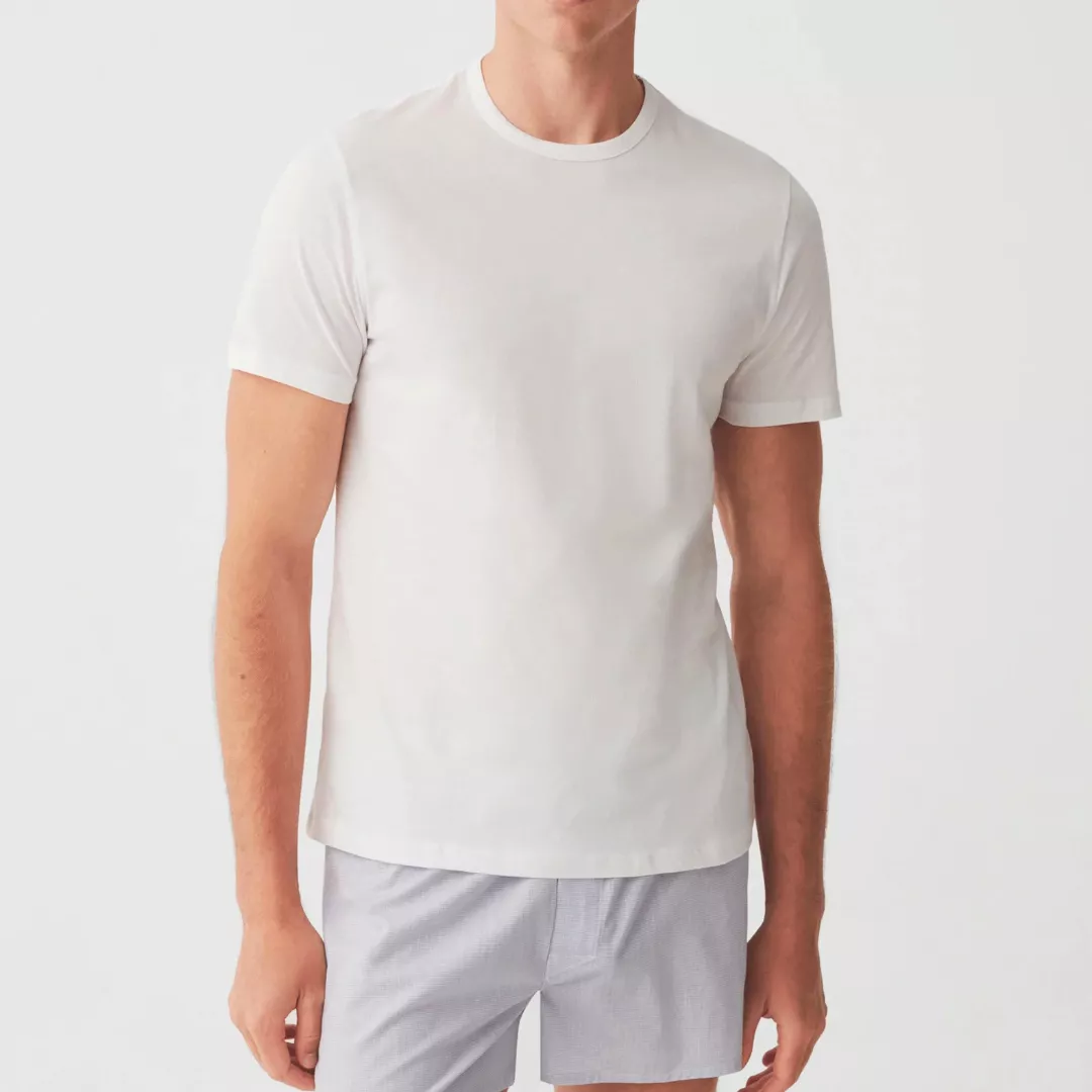 3-Pack Billiga T-Shirts Herr – 2 Vita & 1 Svart - Bild 8