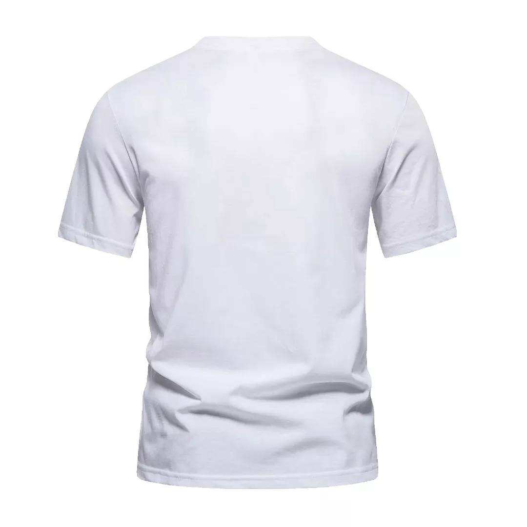 3-Pack Billiga T-Shirts Herr – 2 Vita & 1 Svart - Bild 9